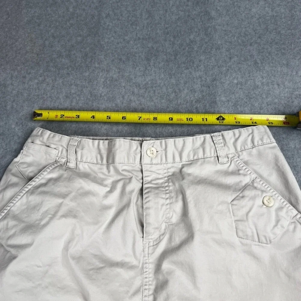 Columbia Sportswear: Khaki Knee Length Skirt Women 10 READ - Picture 3 of 9